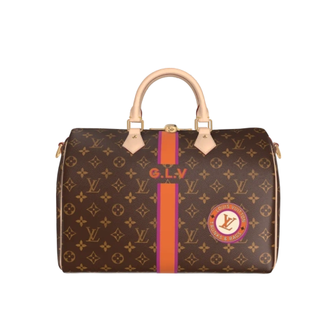 Torebka Speedy Bandoulière 35 Mon Monogram Płótno Monogram in Prezenty i personalizacja's Personalizacja Torebki i małe wyroby skórzane collections by Louis Vuitton (Powiększenie produktu)
